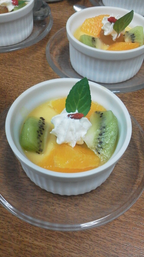 かぼちゃのムース